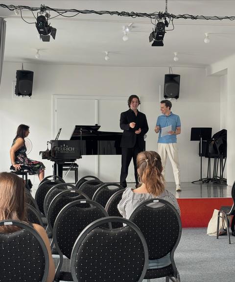 Masterclass with Ray Chenez, from the festival's Instagram