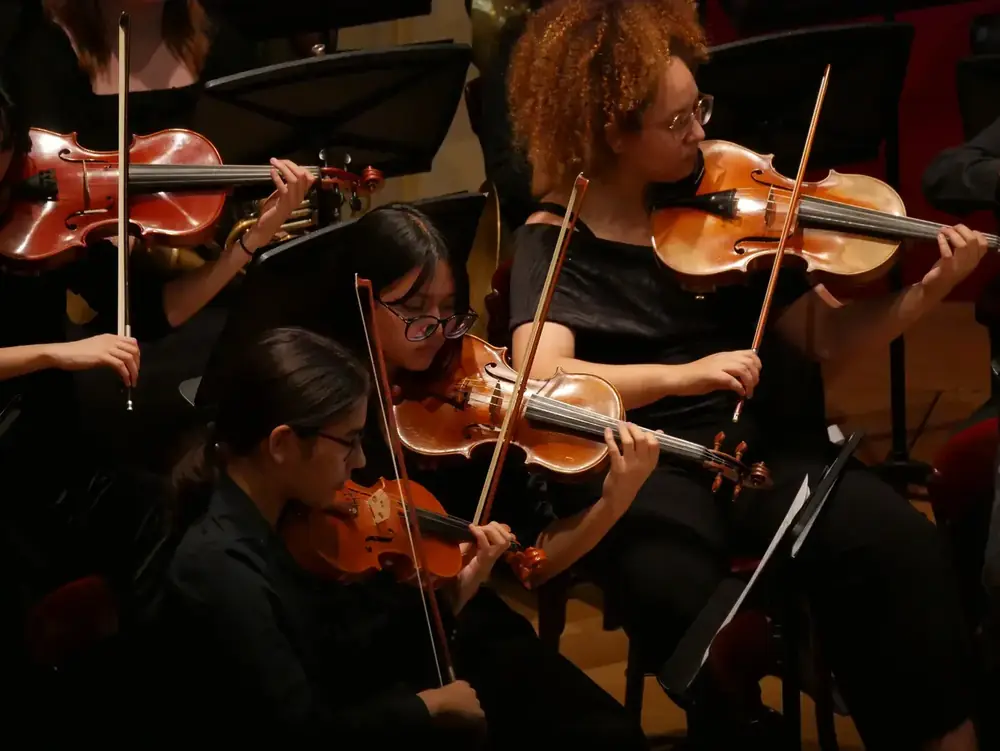 Festival string players in concert